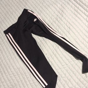 Adidas athletic leggings. Girls size 7/8